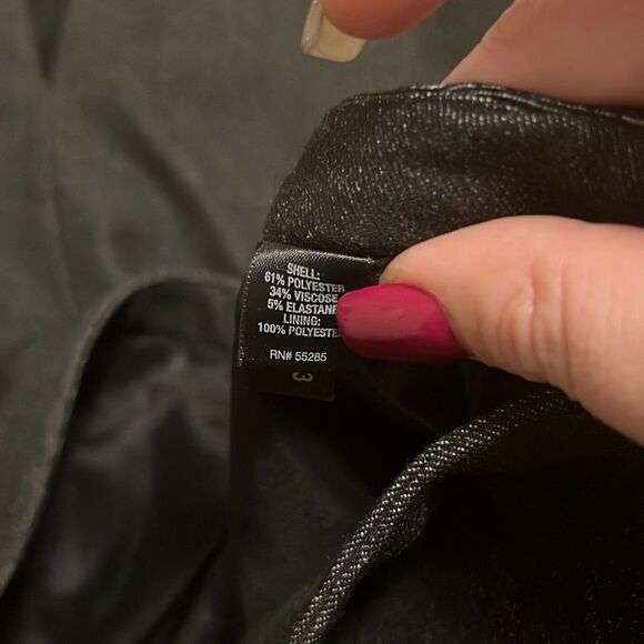 ✨Express design studio charcoal black high waisted pencil skirt✨ - Picture 5 of 5